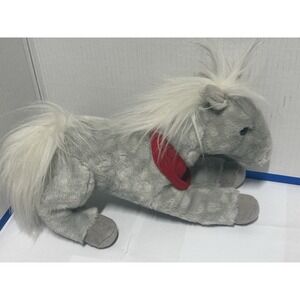 Wells Fargo 2013 Legendary SHAMROCK Grey Pony Horse Plush 13"